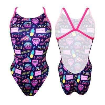 TURBO KADIN MAYO LOVE PIZZA PEMBE NATACION - 1