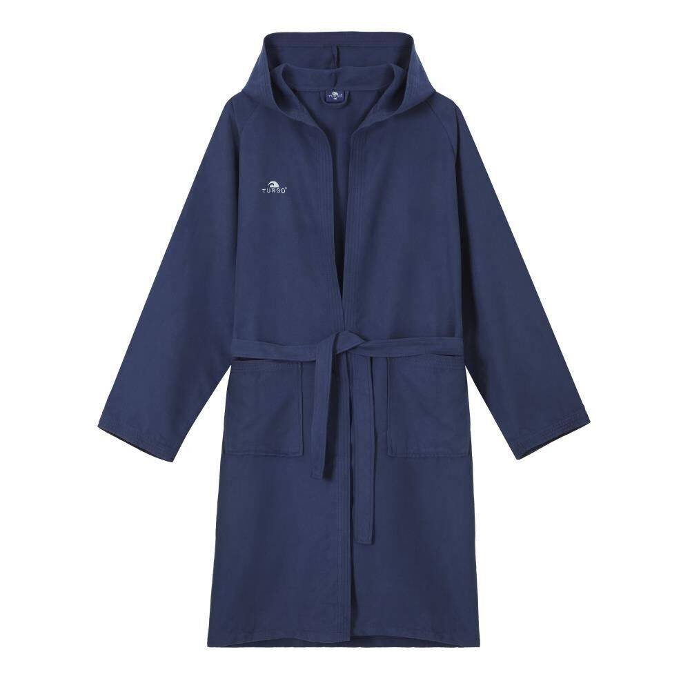 TURBO MICROFIBRE Bornoz Navy - 2